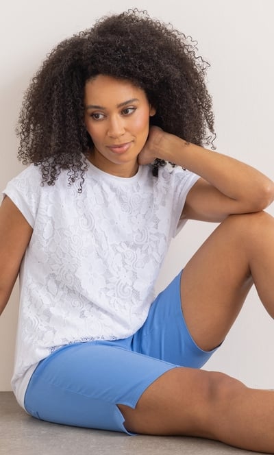 Embellished Pull On Shorts