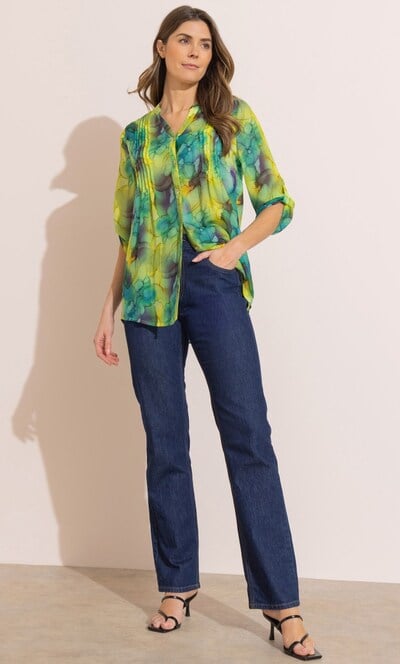 Bold Watercolour Print Shirt