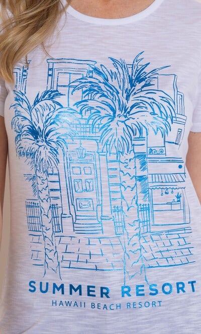 Graphic Print Short Sleeve T-Shirt
