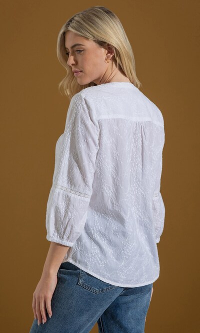 Embroidered Cotton Shirt