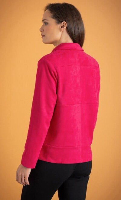 Suedette Studded Jacket