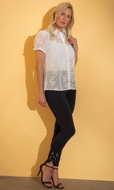 Pull On Slim Leg Trousers