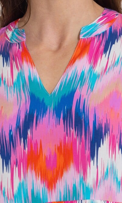 Printed Loose Fit Dress